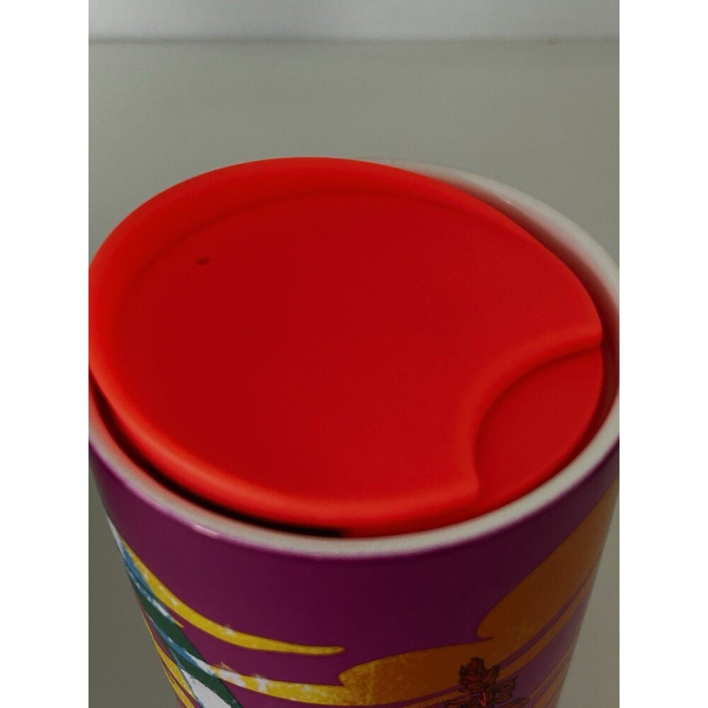 Starbucks Rex Hamilton 2024 Tabby Cat Collectors Tumbler / Mug Artist Series Cup - Picture 8 of 9